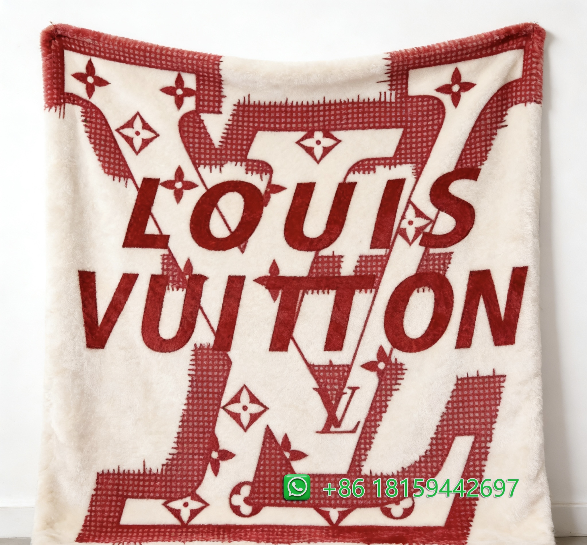 Louis Vuitton Throw Blankets